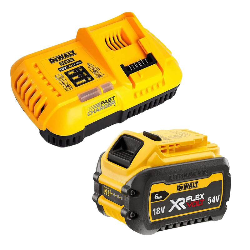 DeWalt 18V-54V 6.0Ah XR Flexvolt Battery Charger Kit