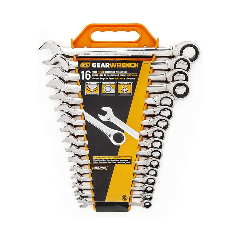 GEARWRENCH 16pc Metric Wrench Set 9416 - SKIN ONLY