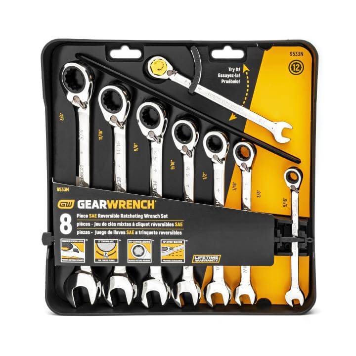 GEARWRENCH 3/8" Drive Metric Socket Set 9533N - 13pc