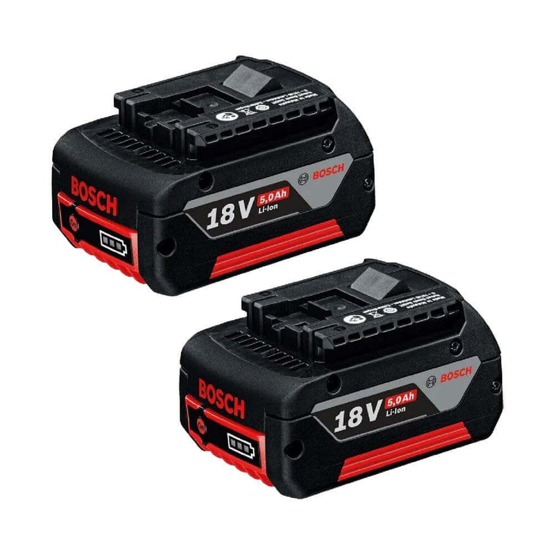 Bosch 18V 5.0Ah Battery Twin Pack 0615990M5J