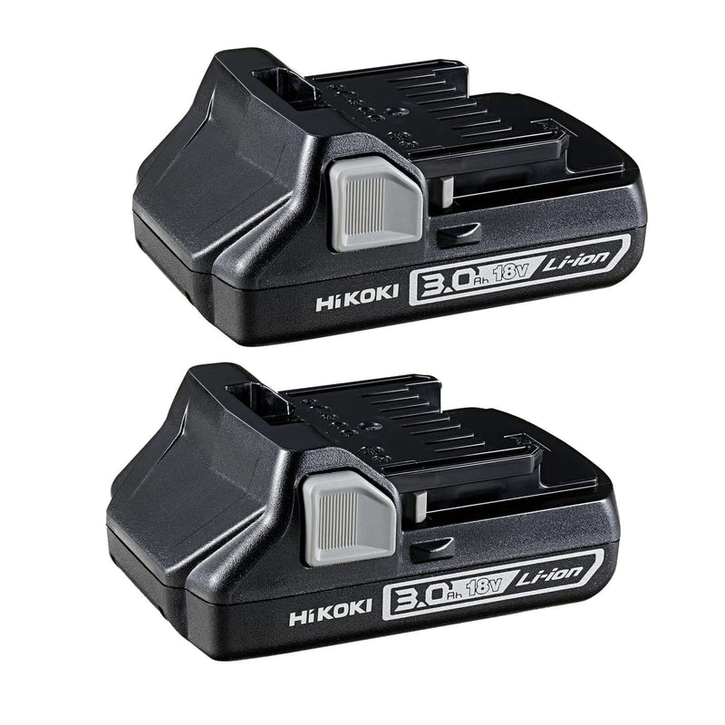 HiKOKI 18V 3.0Ah Compact Battery Twin Pack BSL1830C