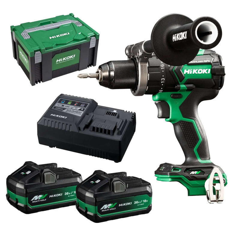 HiKOKI 36V 2.5Ah Hammer Drill Driver DV36DC Kit