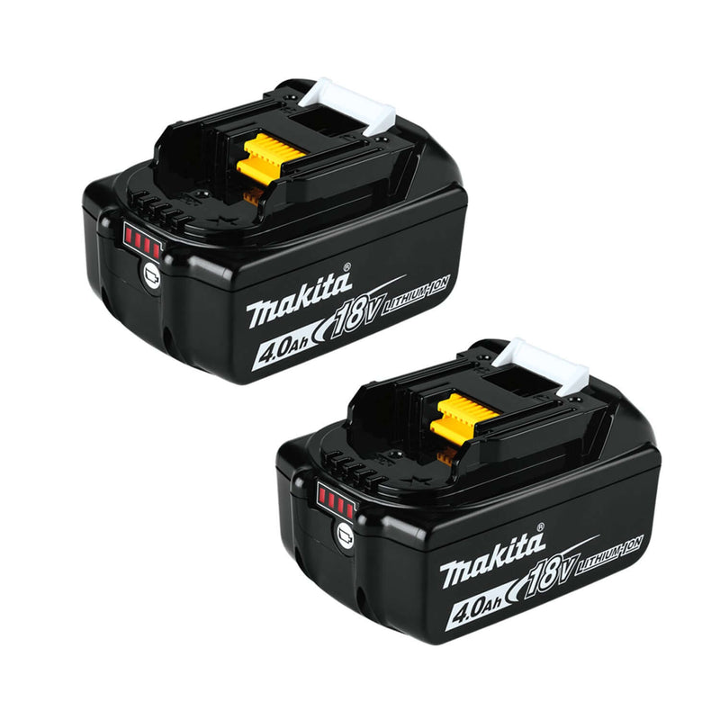 Makita 18V 4.0Ah LXT Battery Twin Pack BL1840B