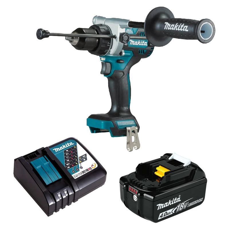 Makita 18V Brushless Heavy Duty Hammer Driver Drill Set DHP486 - KIT