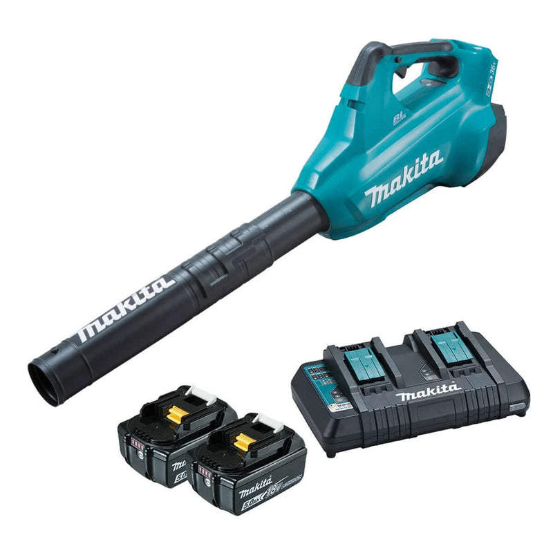 Makita 36V (18V X 2) 5.0Ah Brushless Turbo Blower Combo Kit DUB362PT2