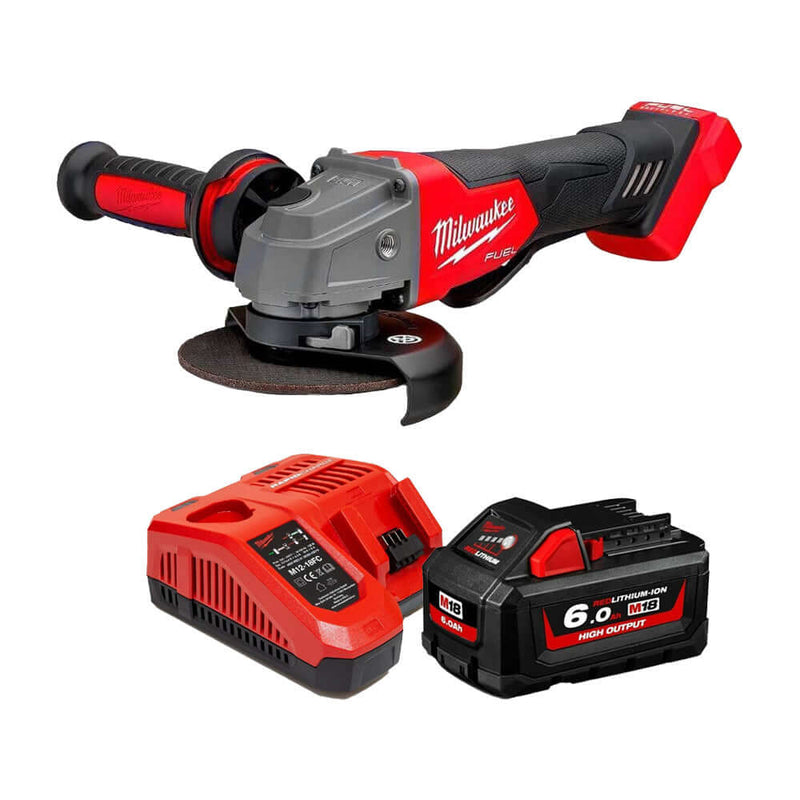 Milwaukee 18V FUEL Brushless 125mm Angle Grinder Set M18FAG125XPD-0 - KIT