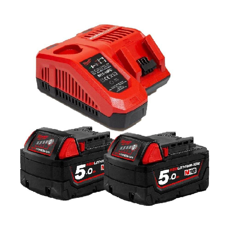 Milwaukee 18V 5.0Ah Self-Propelled Lawn Mower M18SP-502B - KIT