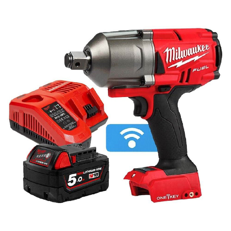 Milwaukee 18V 5.0Ah 3/4" High Torque Impact Wrench M18FHIWF34-Kit